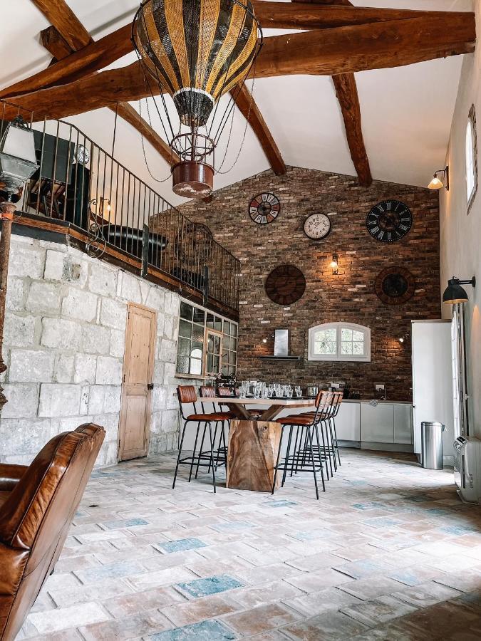 Saint Jean du PinMas Du Dragon - 8 Personnes- Ales-Anduze别墅 外观 照片