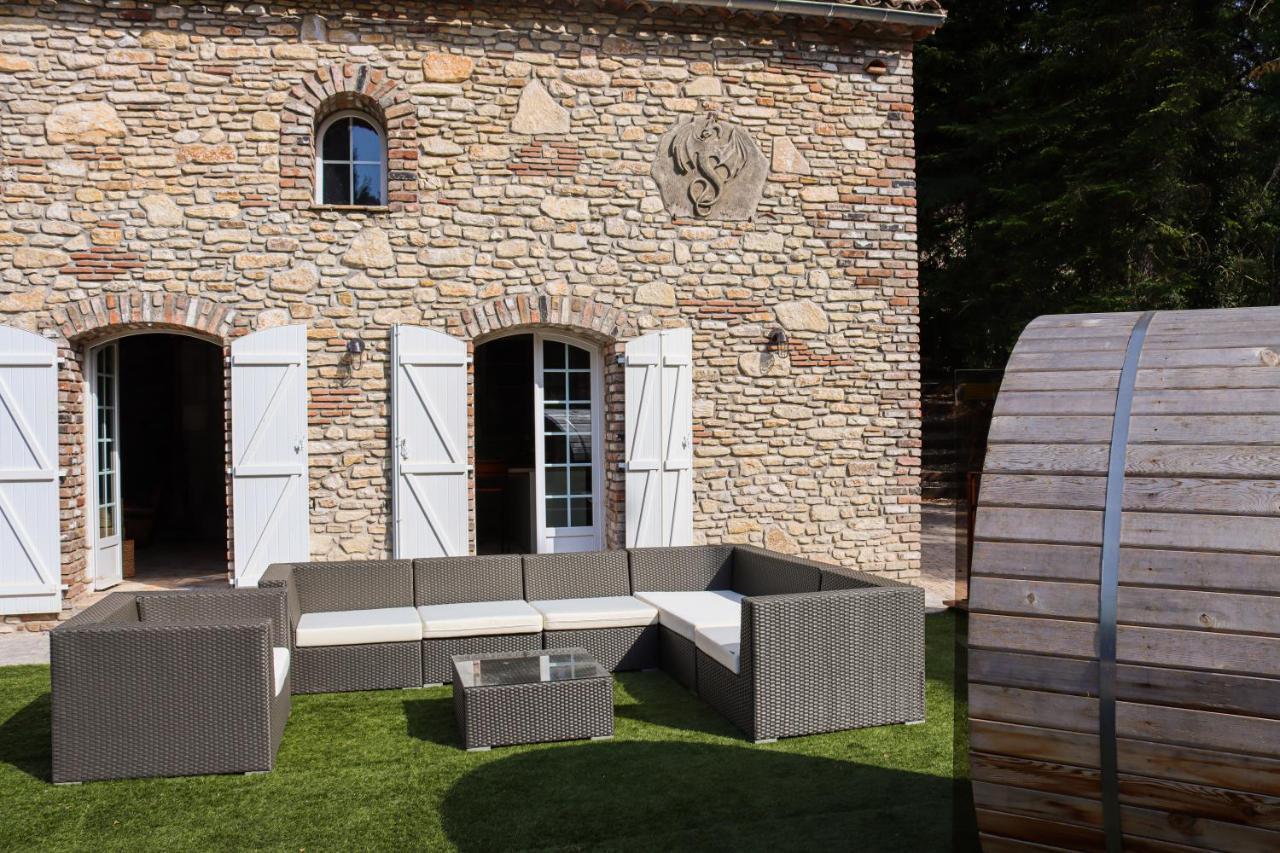 Saint Jean du PinMas Du Dragon - 8 Personnes- Ales-Anduze别墅 外观 照片